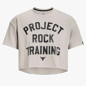 Under Armour Men's Project Rock Heavyweight Cutoff T-Shirt Size M NEW